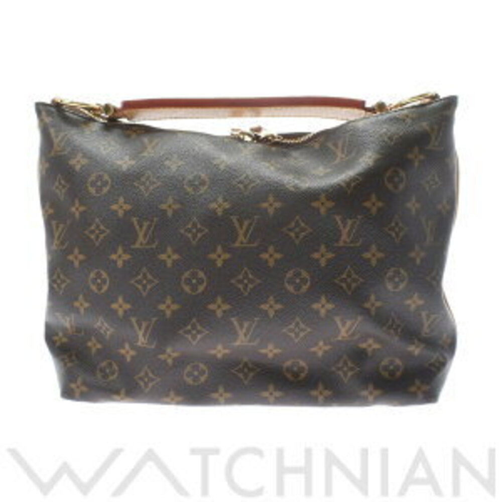 Louis Vuitton Monogram Sully Brown Canvas Shoulder Bag